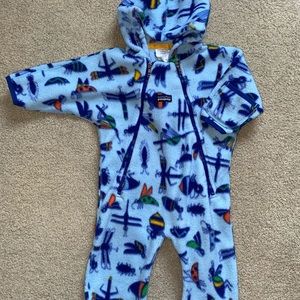 Patagonia Fleece Bunting (infant size Large)